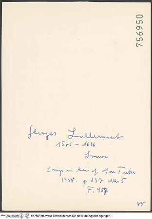 Rückseite von bh756950_recto