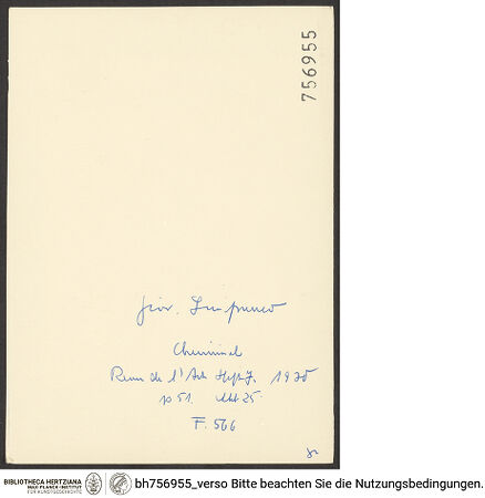 Rückseite von bh756955_recto