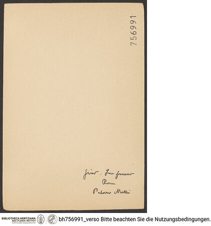 Rückseite von bh756991_recto