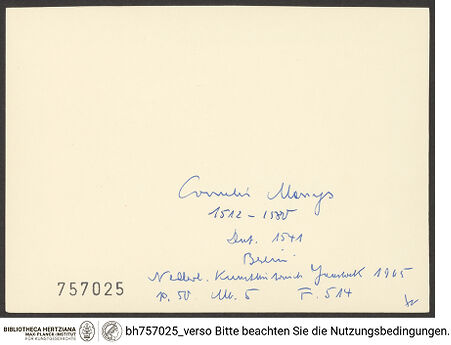 Rückseite von bh757025_recto