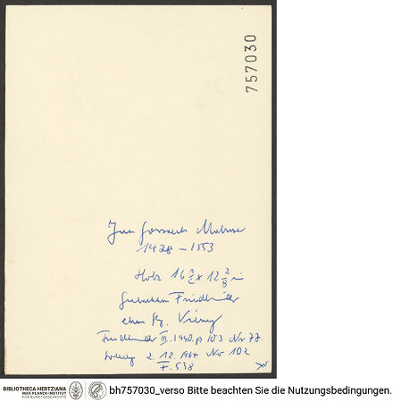 Rückseite von bh757030_recto