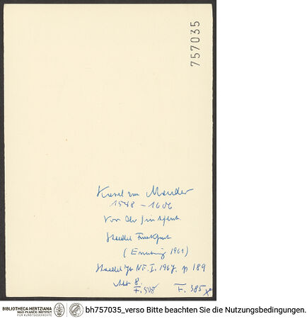 Rückseite von bh757035_recto