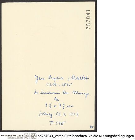 Rückseite von bh757041_recto