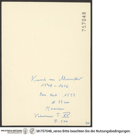 Rückseite von bh757048_recto