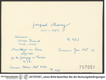 Rückseite von bh757051_recto