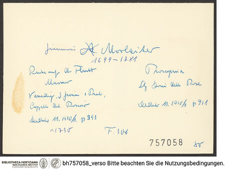 Rückseite von bh757058_recto