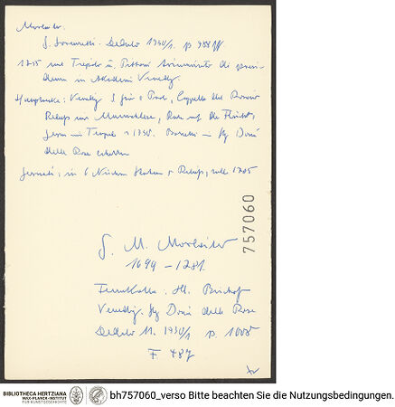 Rückseite von bh757060_recto