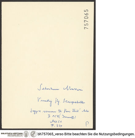 Rückseite von bh757065_recto