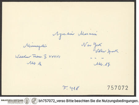 Rückseite von bh757072_recto