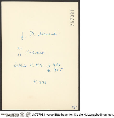 Rückseite von bh757081_recto