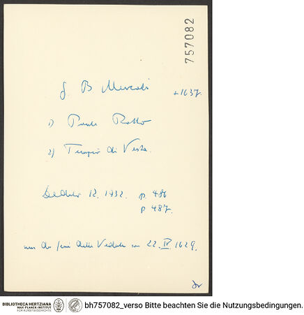 Rückseite von bh757082_recto