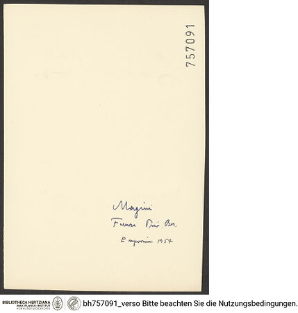 Rückseite von bh757091_recto