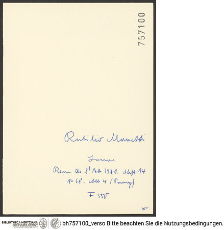 Rückseite von bh757100_recto