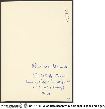 Rückseite von bh757101_recto