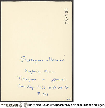 Rückseite von bh757105_recto