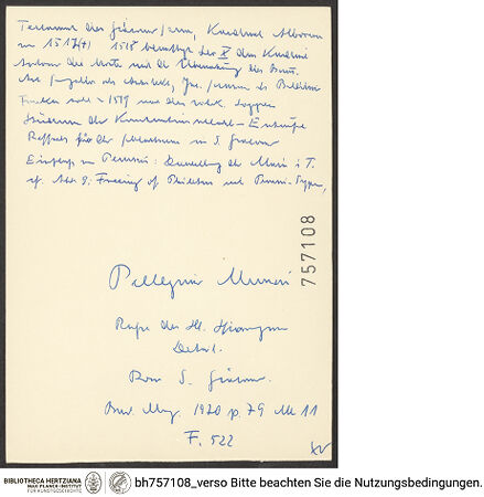 Rückseite von bh757108_recto