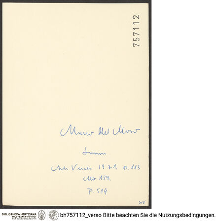 Rückseite von bh757112_recto