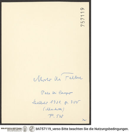 Rückseite von bh757119_recto