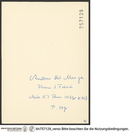 Rückseite von bh757128_recto