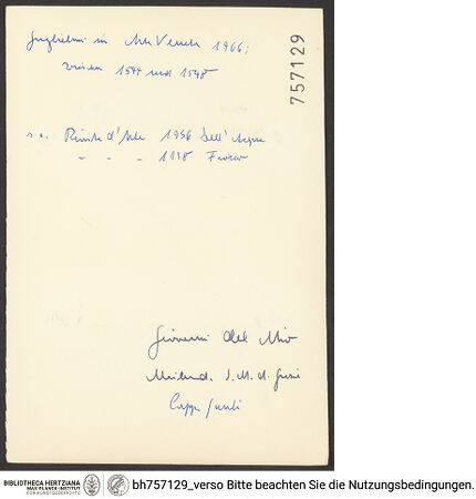 Rückseite von bh757129_recto