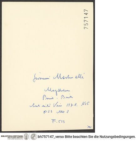 Rückseite von bh757147_recto