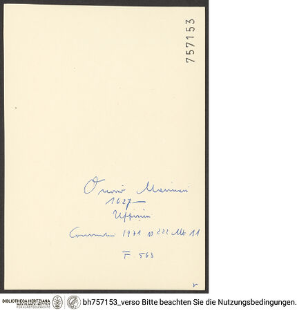 Rückseite von bh757153_recto