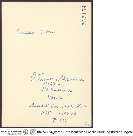 Rückseite von bh757154_recto