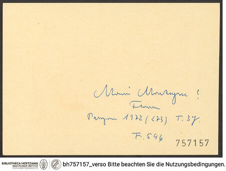 Rückseite von bh757157_recto