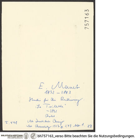 Rückseite von bh757163_recto