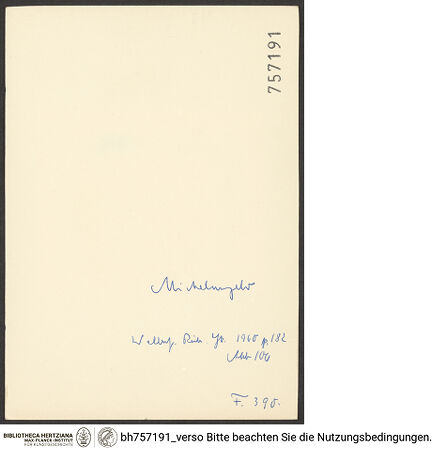 Rückseite von bh757191_recto