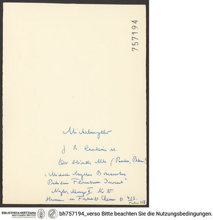 Rückseite von bh757194_recto