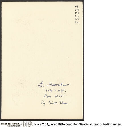 Rückseite von bh757224_recto