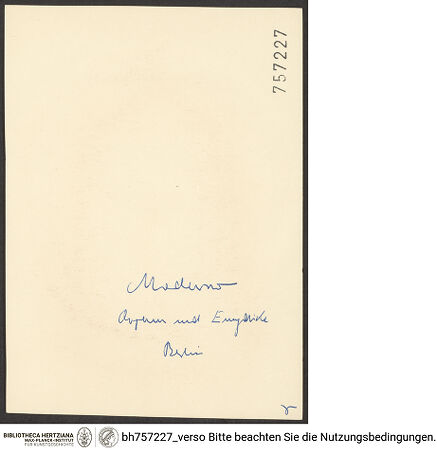 Rückseite von bh757227_recto