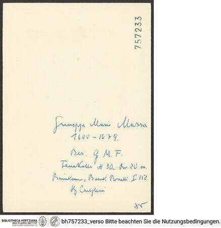 Rückseite von bh757233_recto