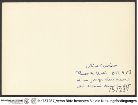 Rückseite von bh757237_recto