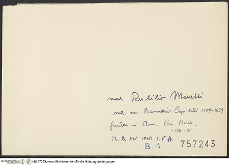 Rückseite von bh757243_recto