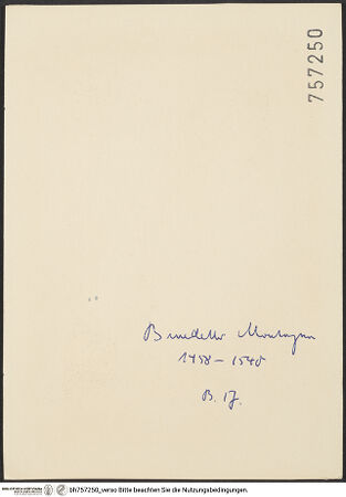 Rückseite von bh757250_recto