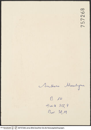 Rückseite von bh757268_recto