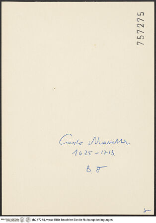 Rückseite von bh757275_recto