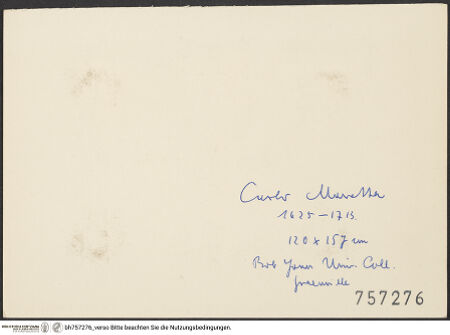 Rückseite von bh757276_recto