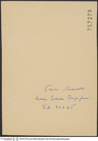 Rückseite von bh757279_recto