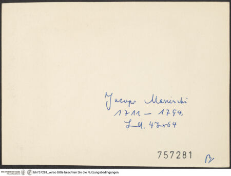 Rückseite von bh757281_recto