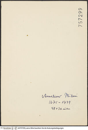 Rückseite von bh757299_recto