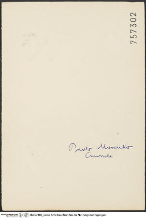 Rückseite von bh757302_recto