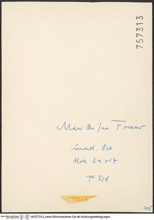 Rückseite von bh757313_recto