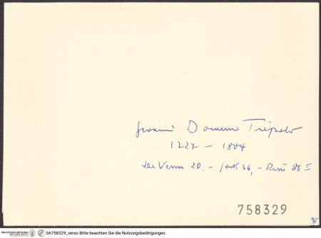 Rückseite von bh758329_recto