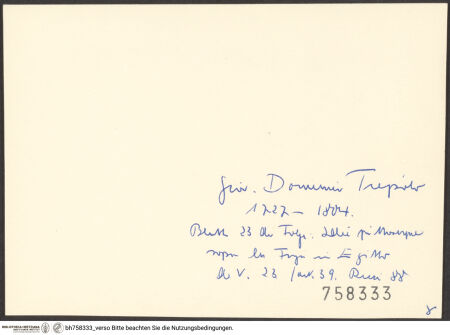 Rückseite von bh758333_recto