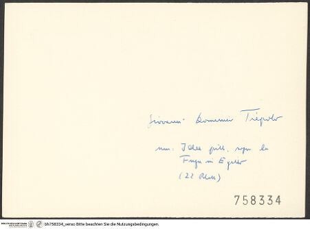 Rückseite von bh758334_recto