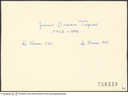 Rückseite von bh758339_recto