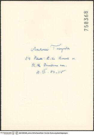 Rückseite von bh758368_recto